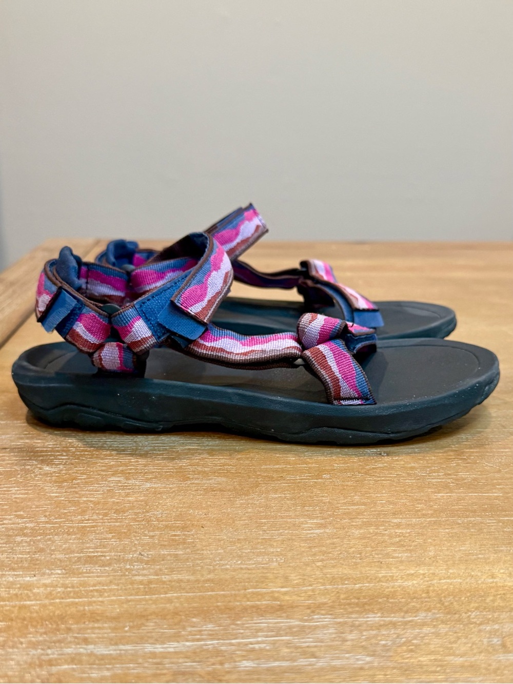 Teva Hurricane XLT2 Kids Vista Blue Indigo Sport Trail Hiking Sandals Sz 6, UK 5